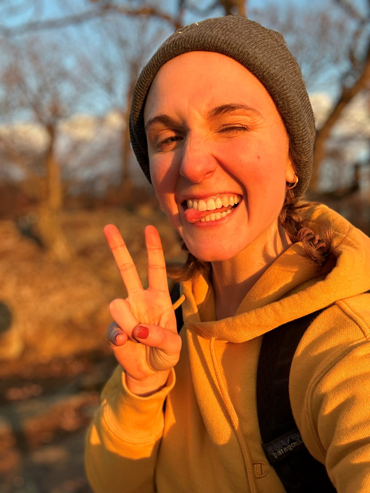 Hope on a solo hike in upstate New York